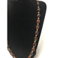 Vintage Amber Bead Necklace with Gold Accents and Screw Clasp