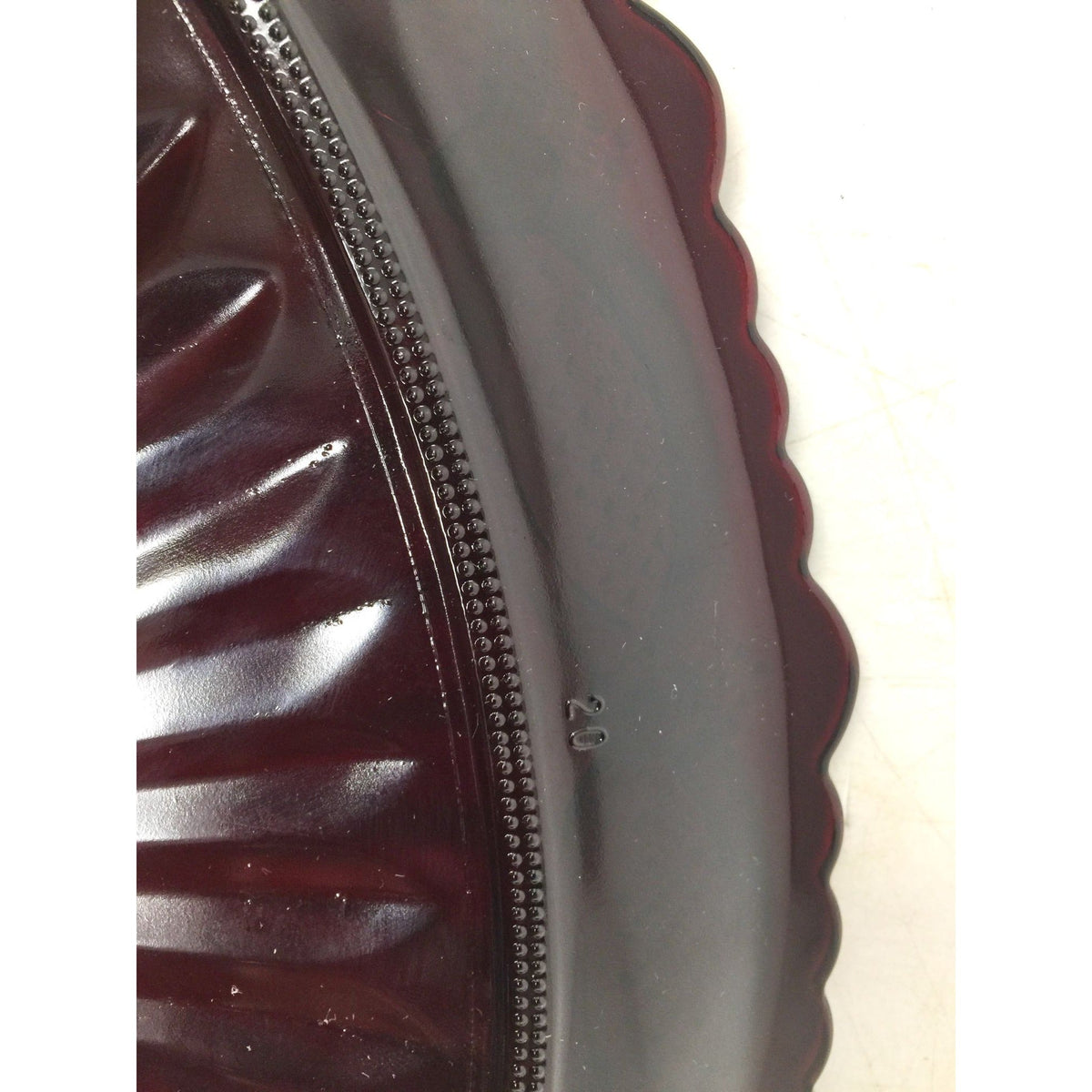 Vintage Avon 1876 Cape Cod Ruby Red Glass Oval Serving Platter  (13.5" x 11") Avon  A+ Stuff Drinking, Dining & More