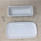 Cordon Bleu White Butter Dish with Lid