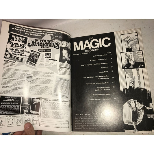 THE MAGIC MAGAZINE VINTAGE SEPTEMBER 1976