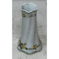 Vintage Hand Painted Slim White colored Floral Vase