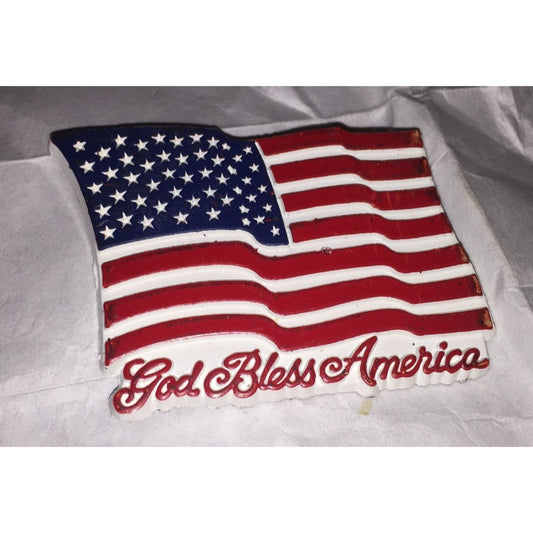 God Bless America American Flag Magnet