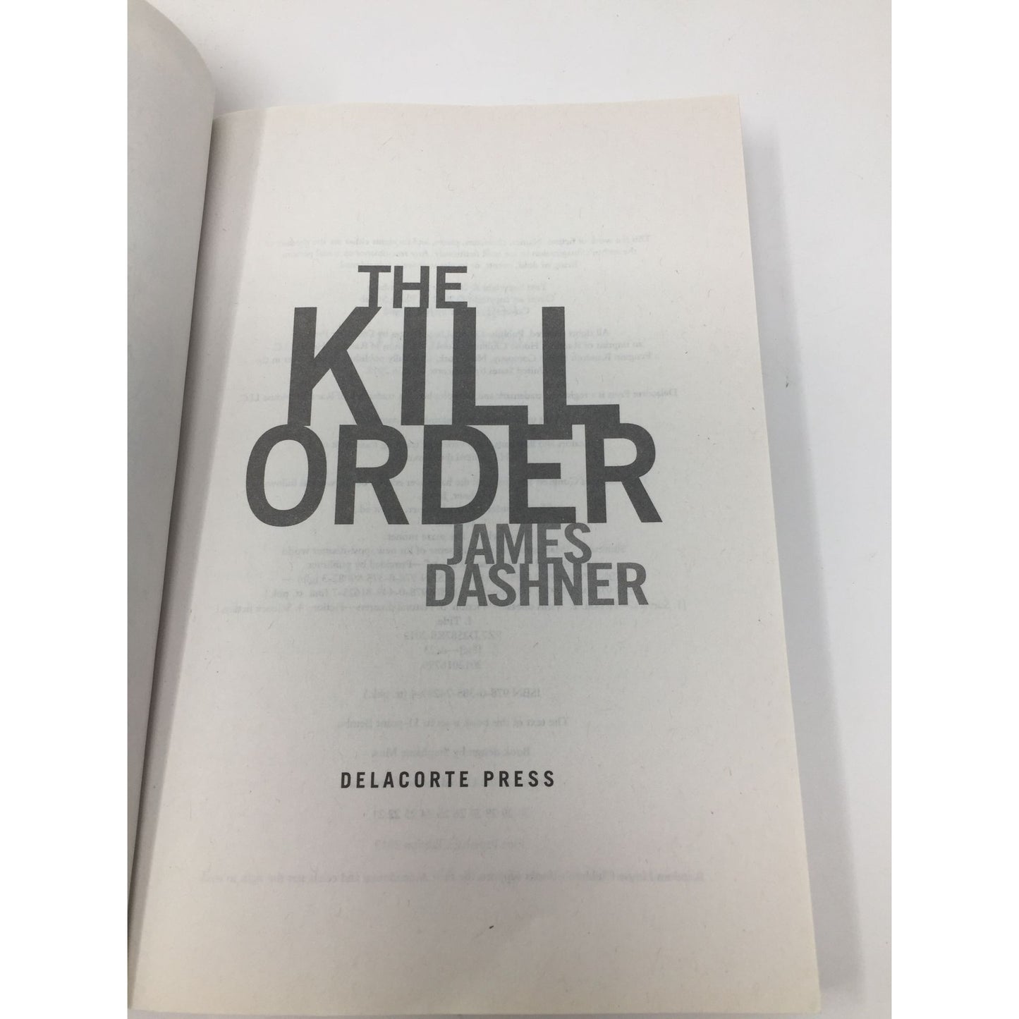 The Kill Order by James Dashner- The Maze Runner Series