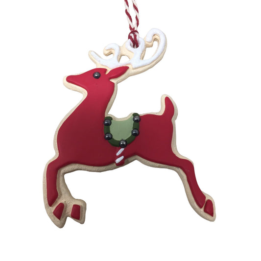 Hallmark Reindeer Christmas Holiday Ornament New with tags