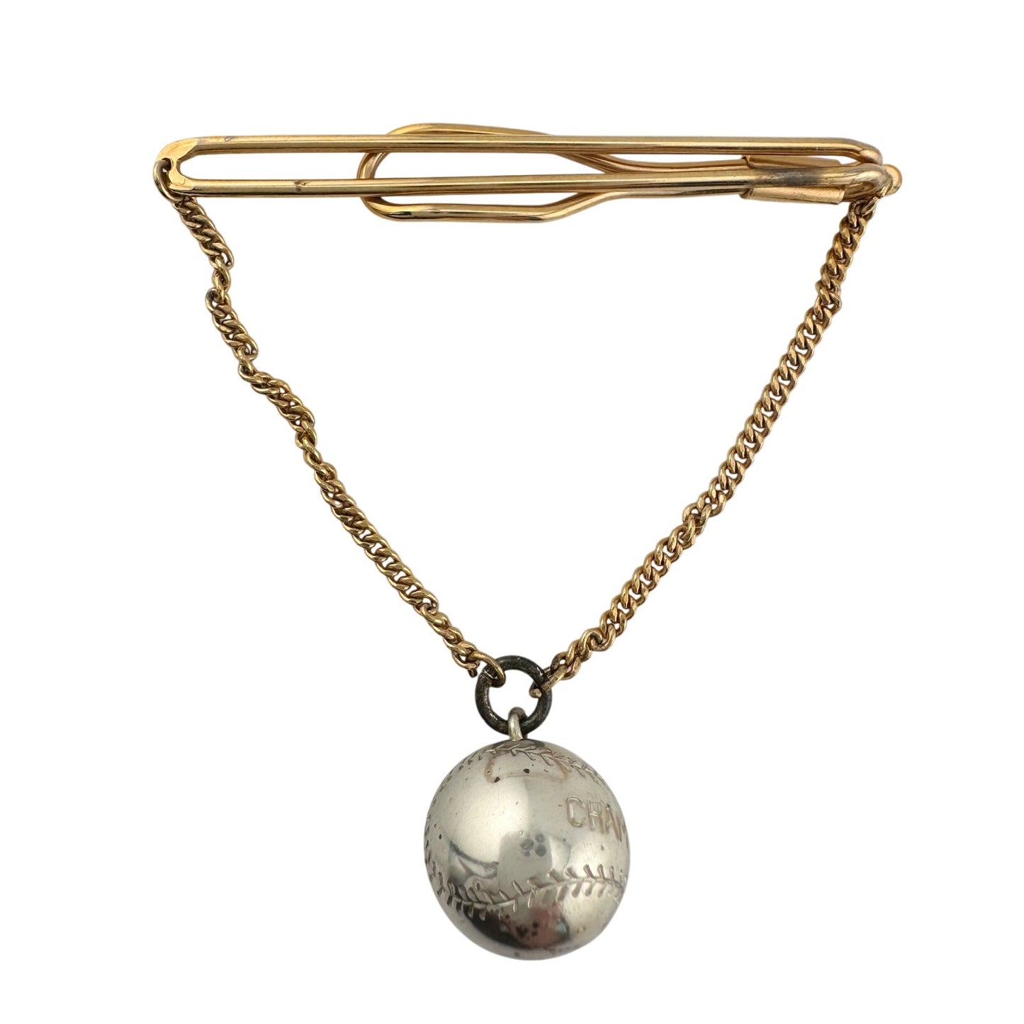 Swank 1955 Region 4  "CHAMPIONS" Baseball / Softball Tie Bar  in Velvet lined Box