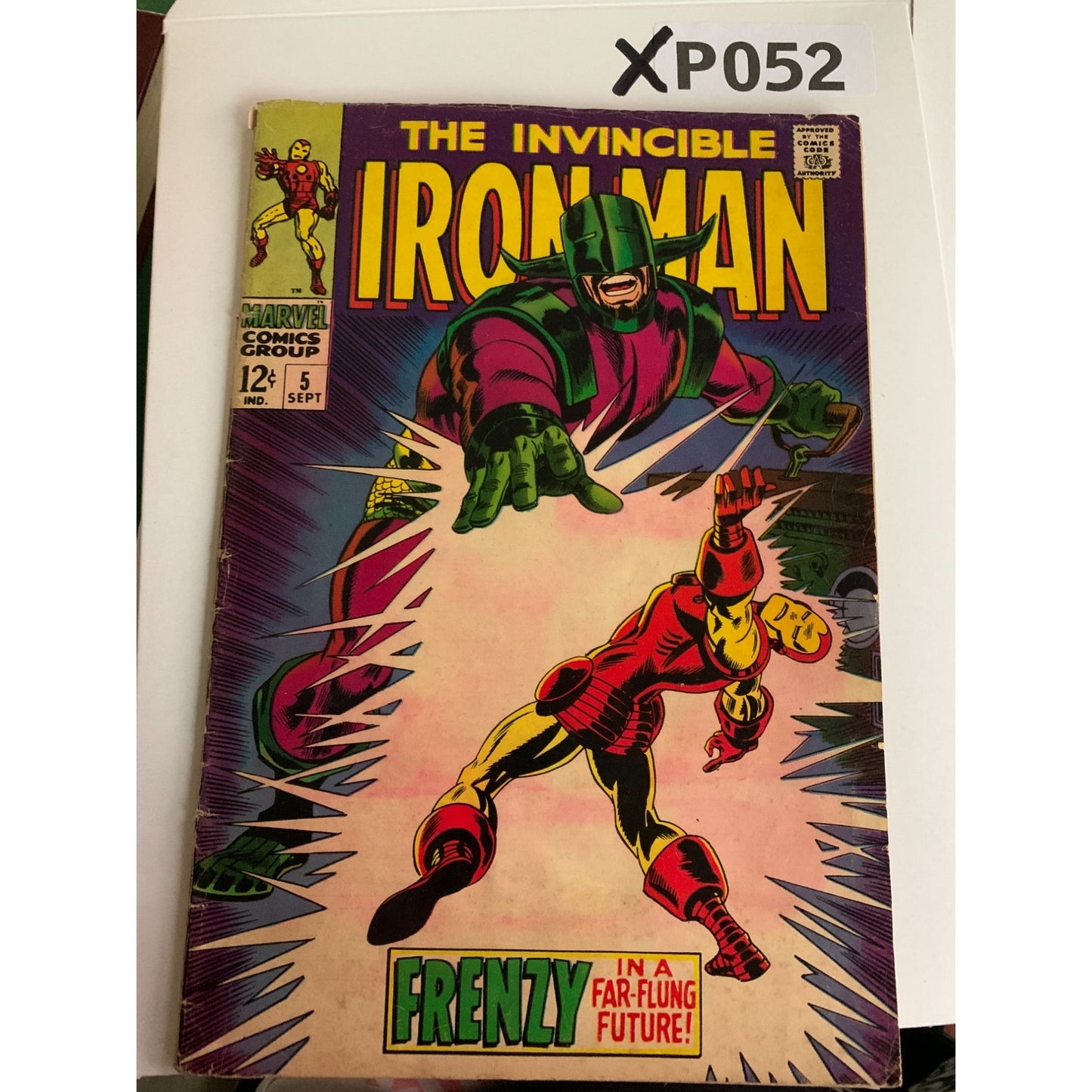 The Invincible Iron Man #5 Vintage Marvel Comic Book