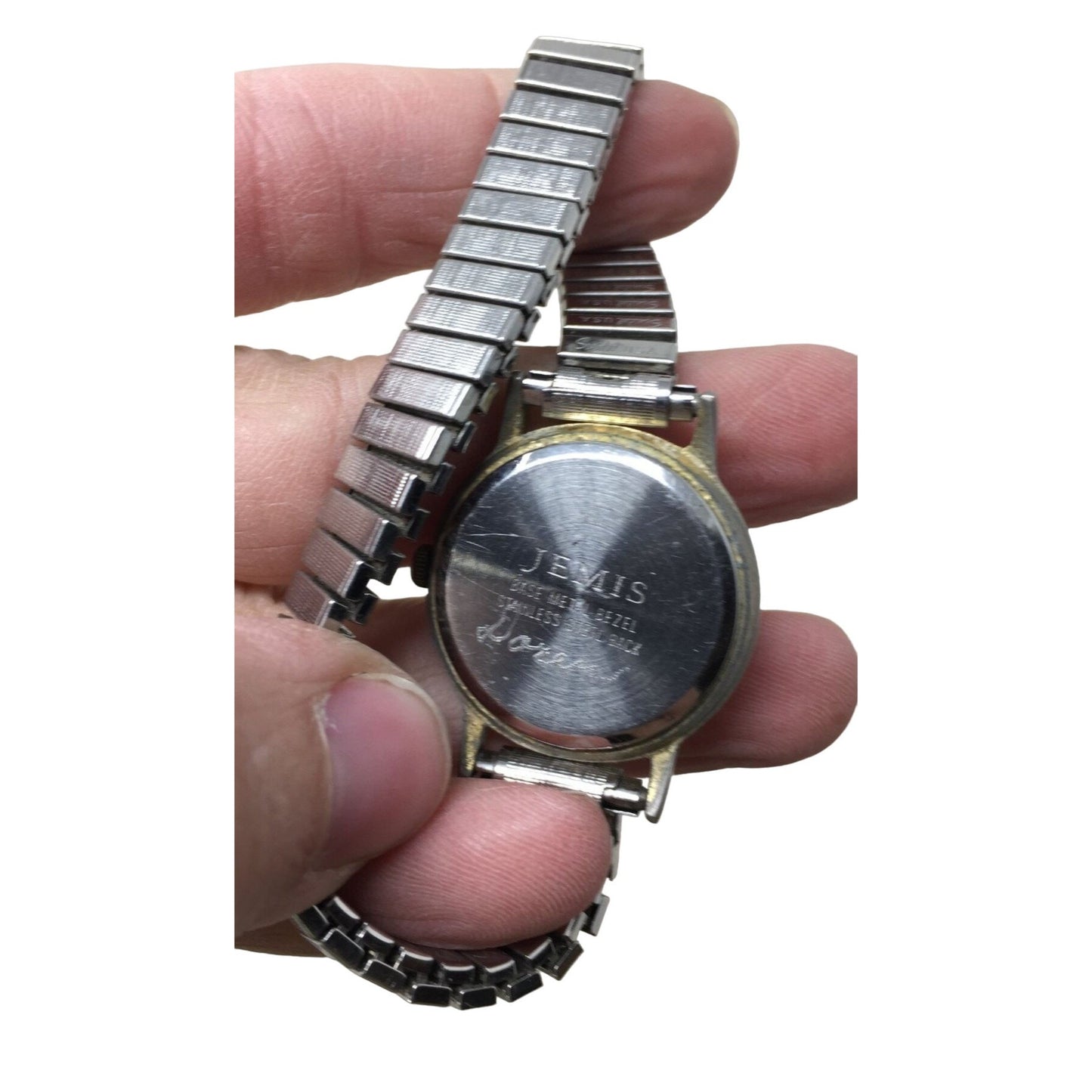 Jemis Quartz Stainless Steel- Silver/Gold Tone Wristwatch