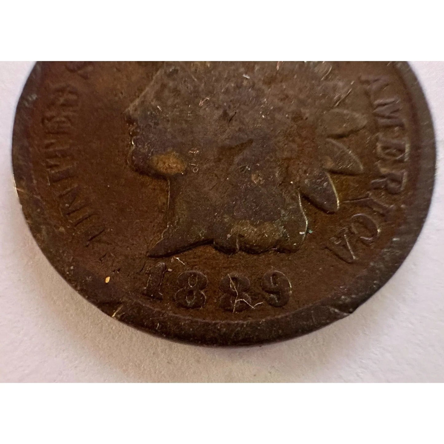 1889 United States of America Indian Head Small Cent Collectible Coin - A+ Stuff - Collectible Coins & Currency - A+ Stuff