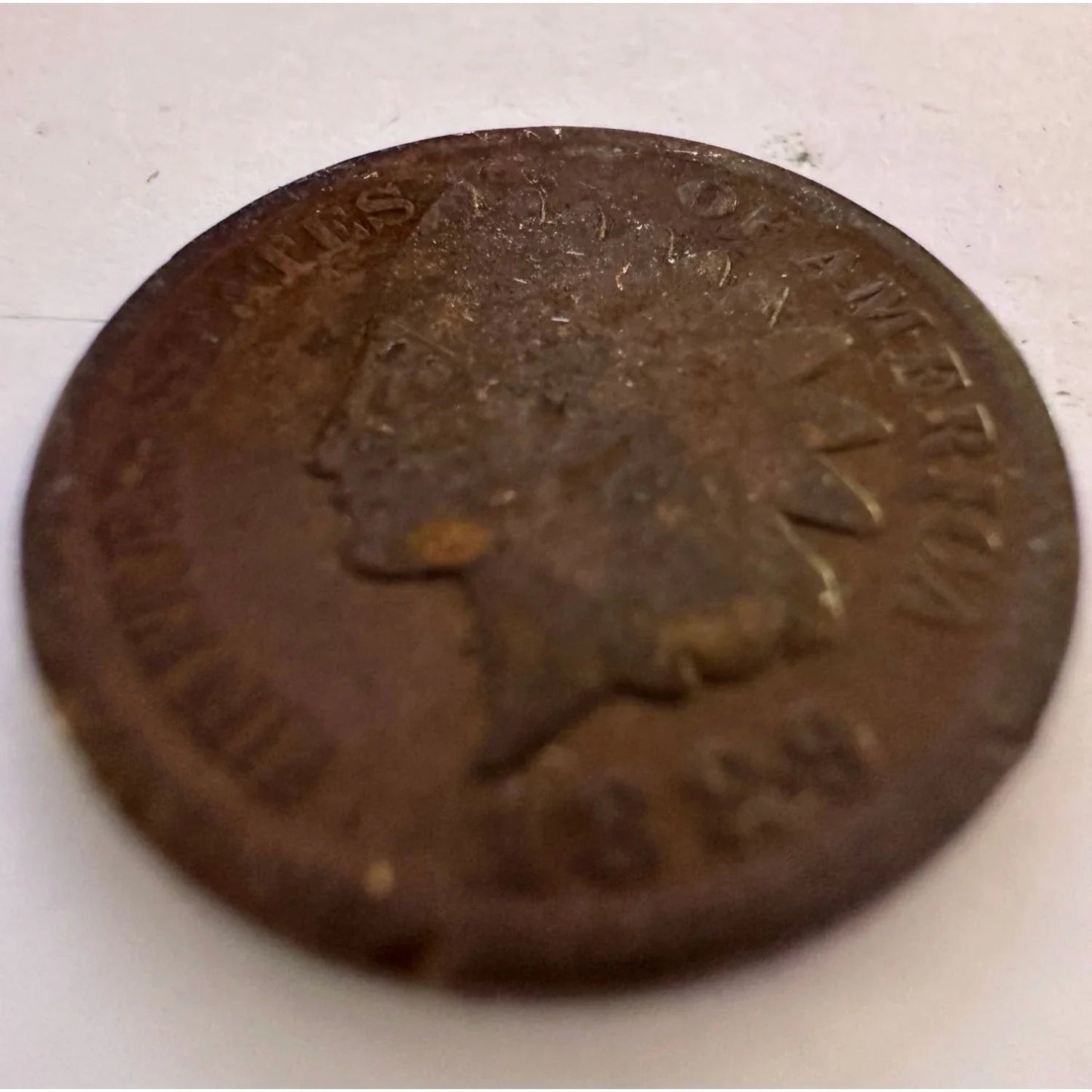1889 United States of America Indian Head Small Cent Collectible Coin - A+ Stuff - Collectible Coins & Currency - A+ Stuff