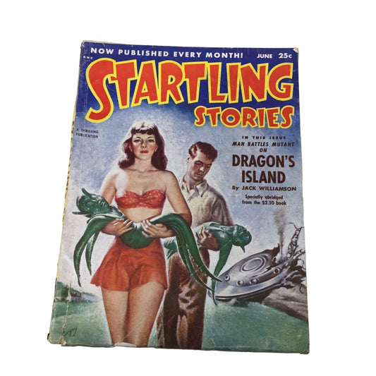 Startling Stories June 1952 Vintage Pulp Magazine