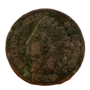 1899 United States of America Indian Head Small Cent Collectible Coin