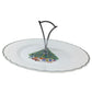 Salem China NOEL Serving Tray with Metal Handle The Salem China Company  A+ Stuff