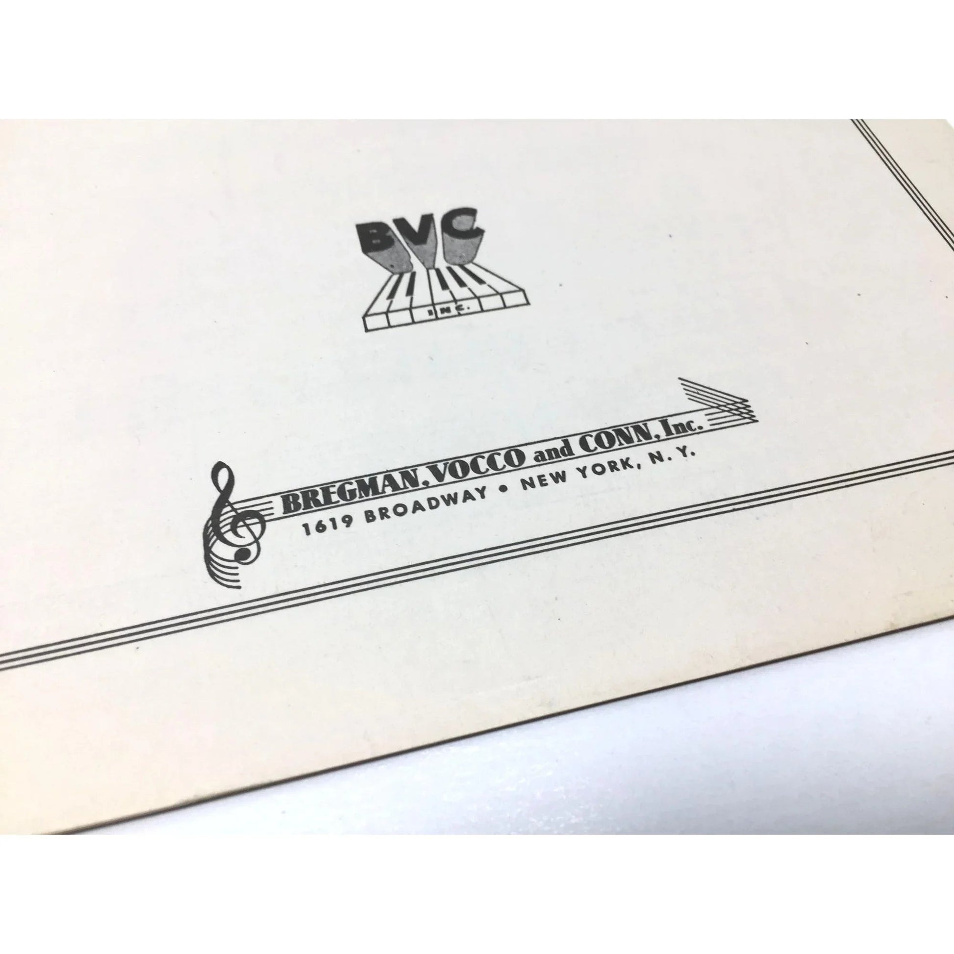 1938 Vintage Sheet Music for the song "FIGARO" - unbranded - SHEET MUSIC - A+ Stuff