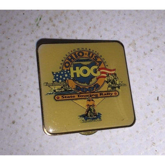 Harley Owners Group HOG 2002 Collectible Vintage Pin