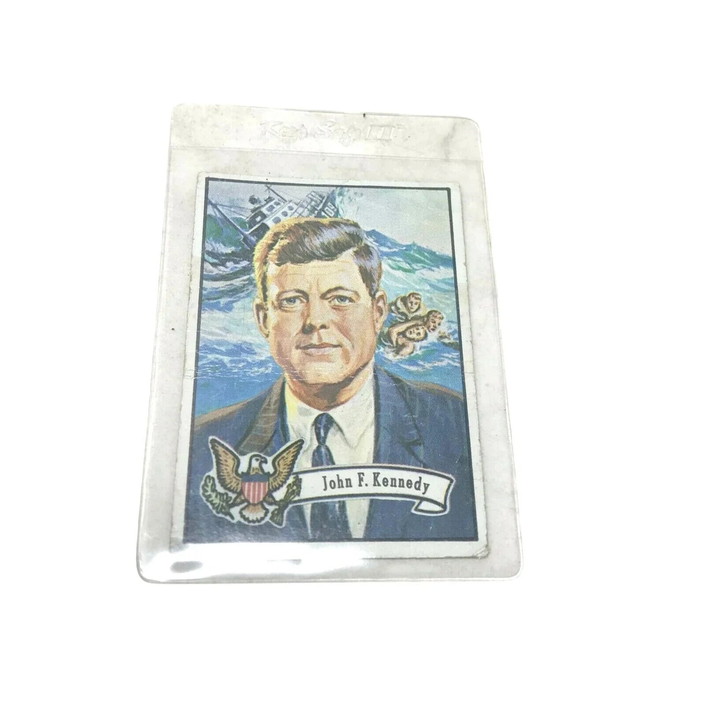 1972 Topps U.S Presidents JOHN F KENNEDY Trading Card 34 - Topps - Collectible Trading Cards - A+ Stuff