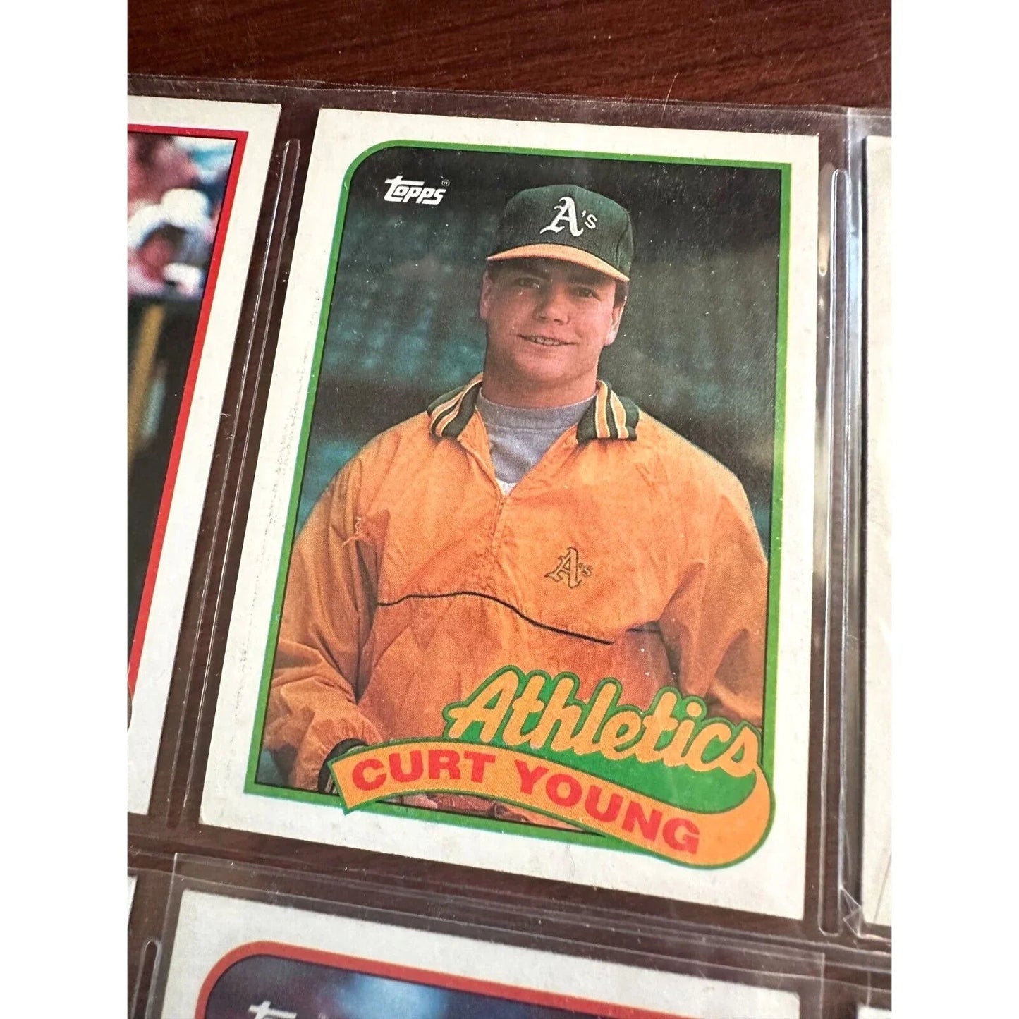 1980s & 1990 Misc MLB Baseball Cards 3 Binder Pages Lot - A+ Stuff - Collectible Trading Cards - A+ Stuff
