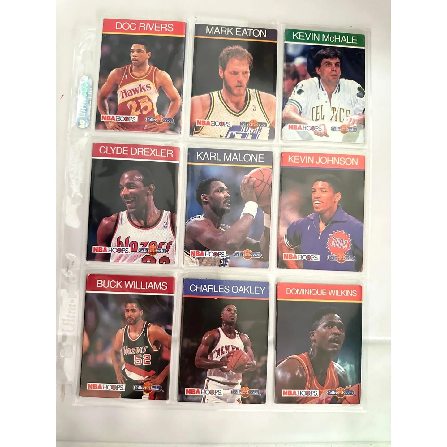 1989 - 90 NBA Hoops Basketball Set of 25 Cards Featuring Stars & Legends - NBA Hoops - Collectible Trading Cards - A+ Stuff
