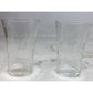 Vintage Hand Blown Set Of 2 Thumbprint Patterned Shot Glasses- 3" Tall