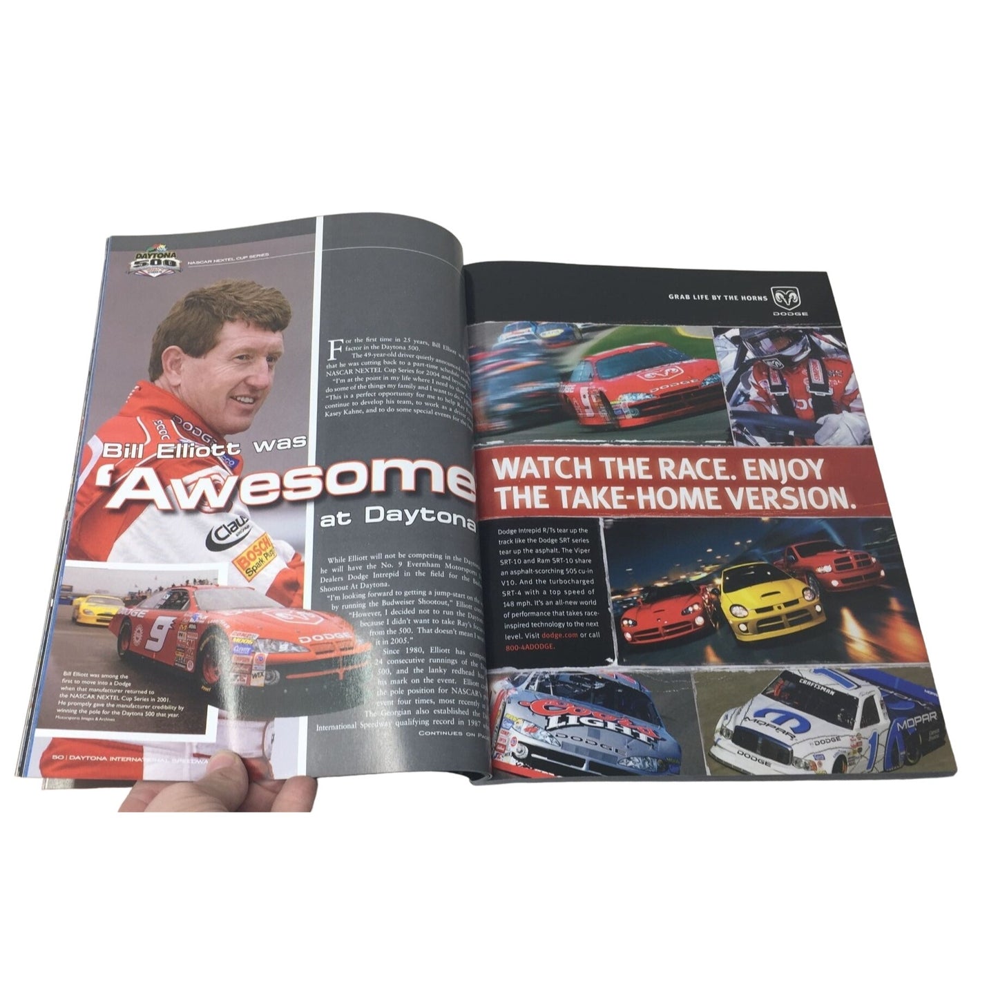 NASCAR Feb 2004 DAYTONA 500 Daytona Motor Speedway Program