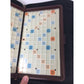 Travel Scrabble Game Folio Edition w/ Zipper Case