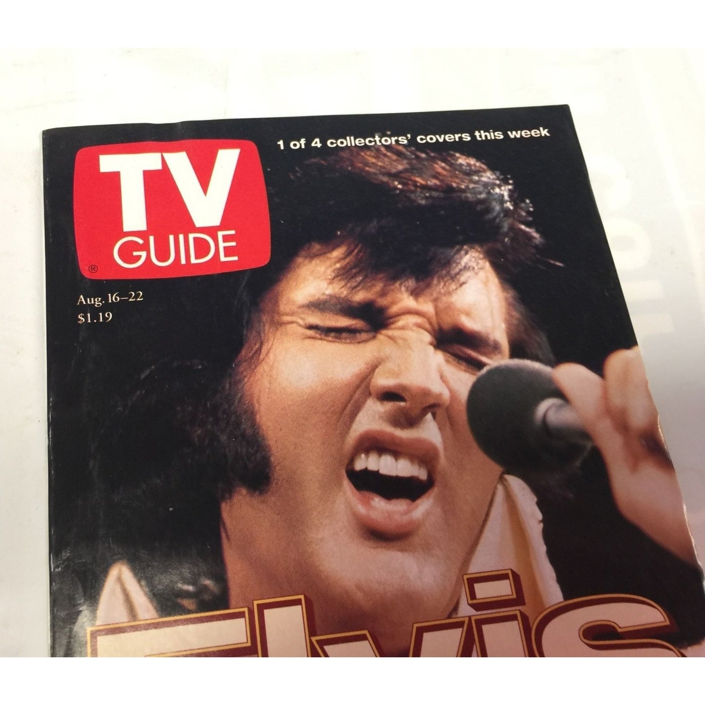 Vintage TV Guide Elvis Forever! Aug. 17-22, 1997 Book