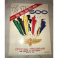 Vintage Set Of 3 Official Programs "The Capitol of Auto Racing" - 57th, 58th, 59th