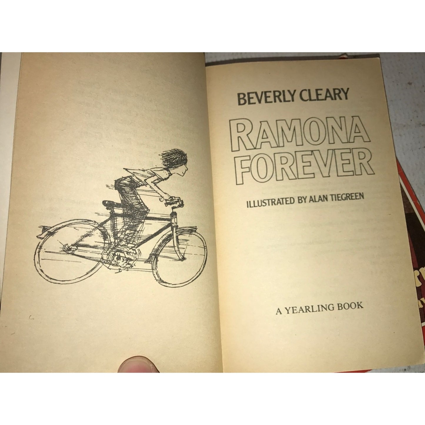 Ramona Forever and Ramona the Brave by Beverly Clearly Paperback Books