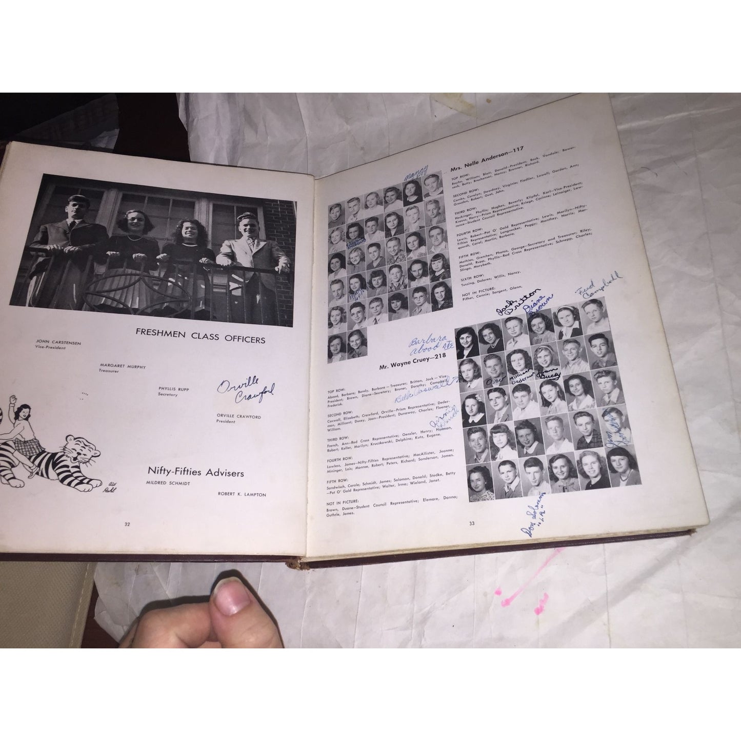 Vintage 1947 Toledo Ohio Devilbis High School Year Book