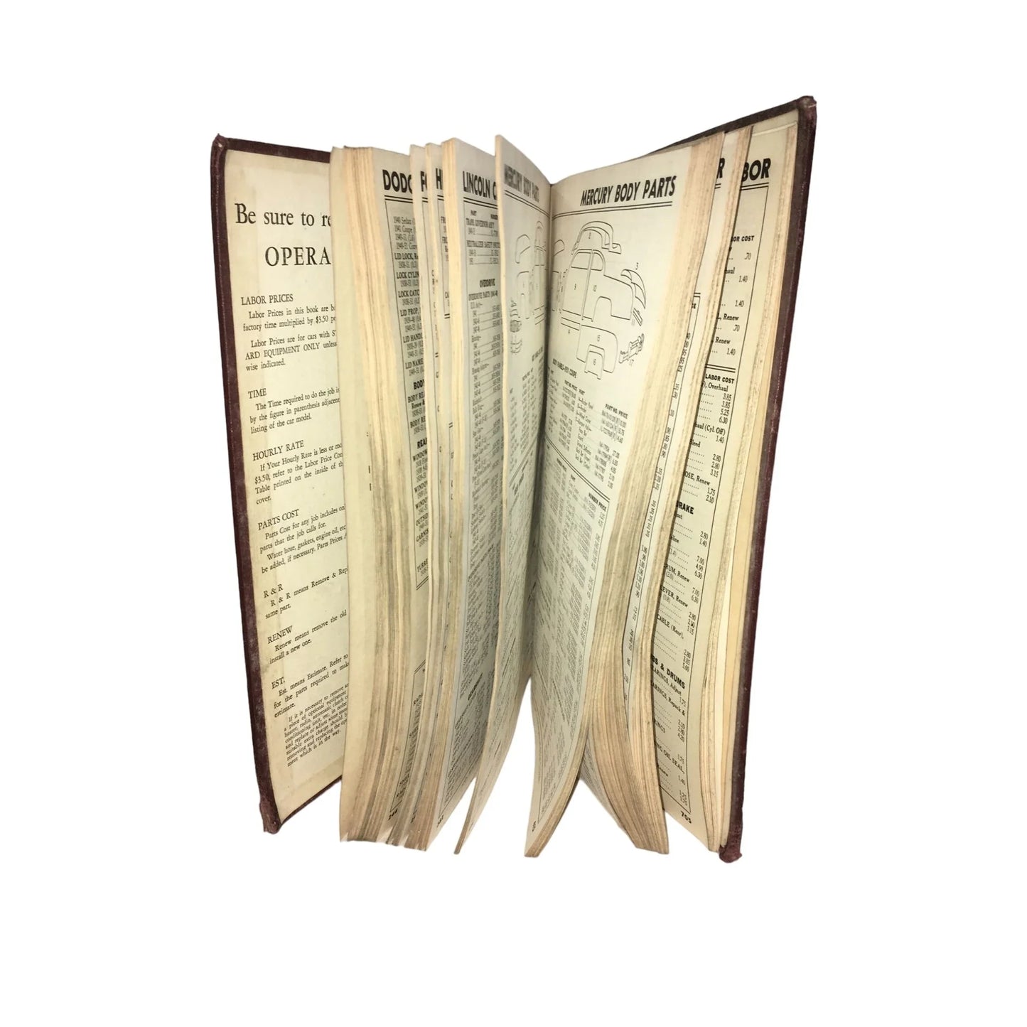 Motors Flat Rate Manual Keep Em Rolling with Motors Manuals Vintage Book - A+ Stuff