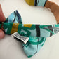 Hermès Green, Yellow, Orange, Aqua and Teal Silk Bow Tie with Box