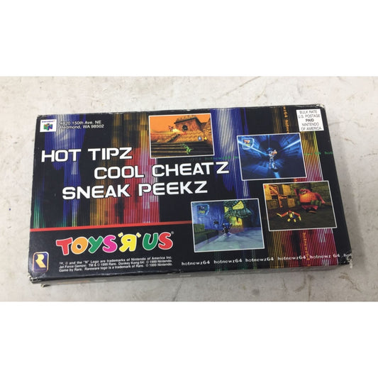 Nintendo Hot Newz Insiders Guide to N64 VHS Tape Jet Force Gemini Donkey Kong