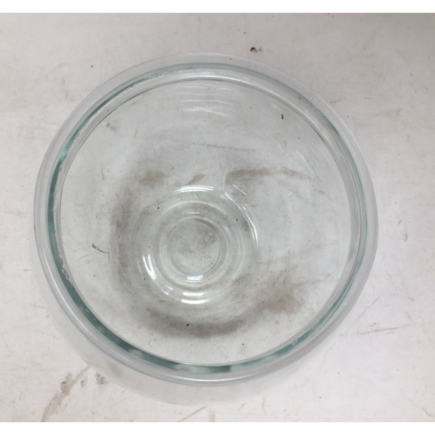 Small Clear Glass Round Fish Bowl/Jar