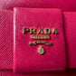 PRADA Milano Fiocco Ribbon Saffiano Leather Long Wallet