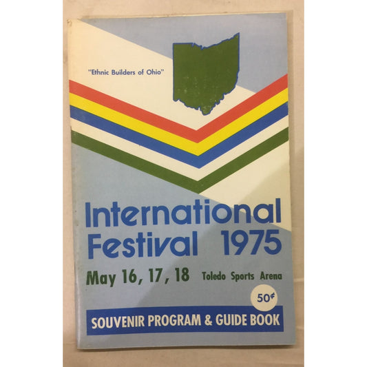 International Festival 1975 Souvenir Program and Guide Book