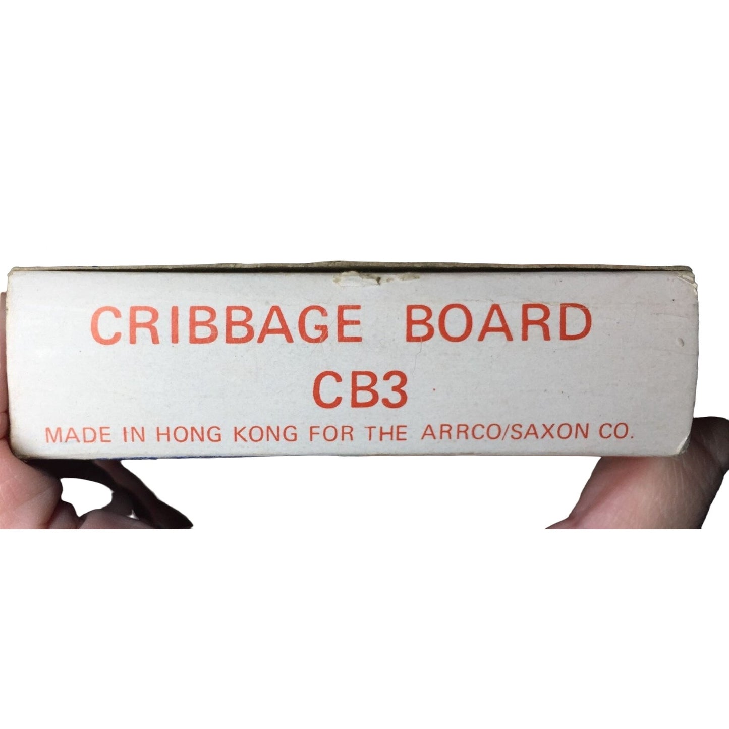 Wooden/Plastic Cribbage Boards (1 in box/1 not in box)