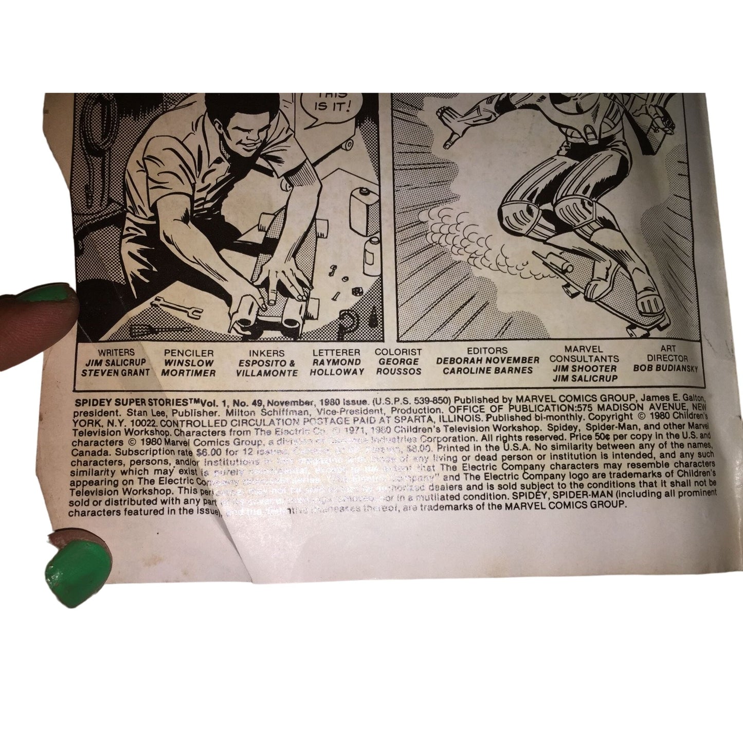 Spidey Super Stories #49 Vintage Comic Book