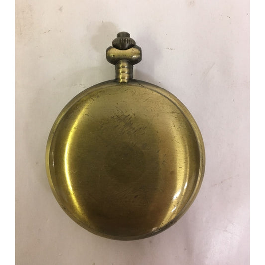 McGregor Hunt Club Pocket Watch flying Eagle in bronze on black circle on front