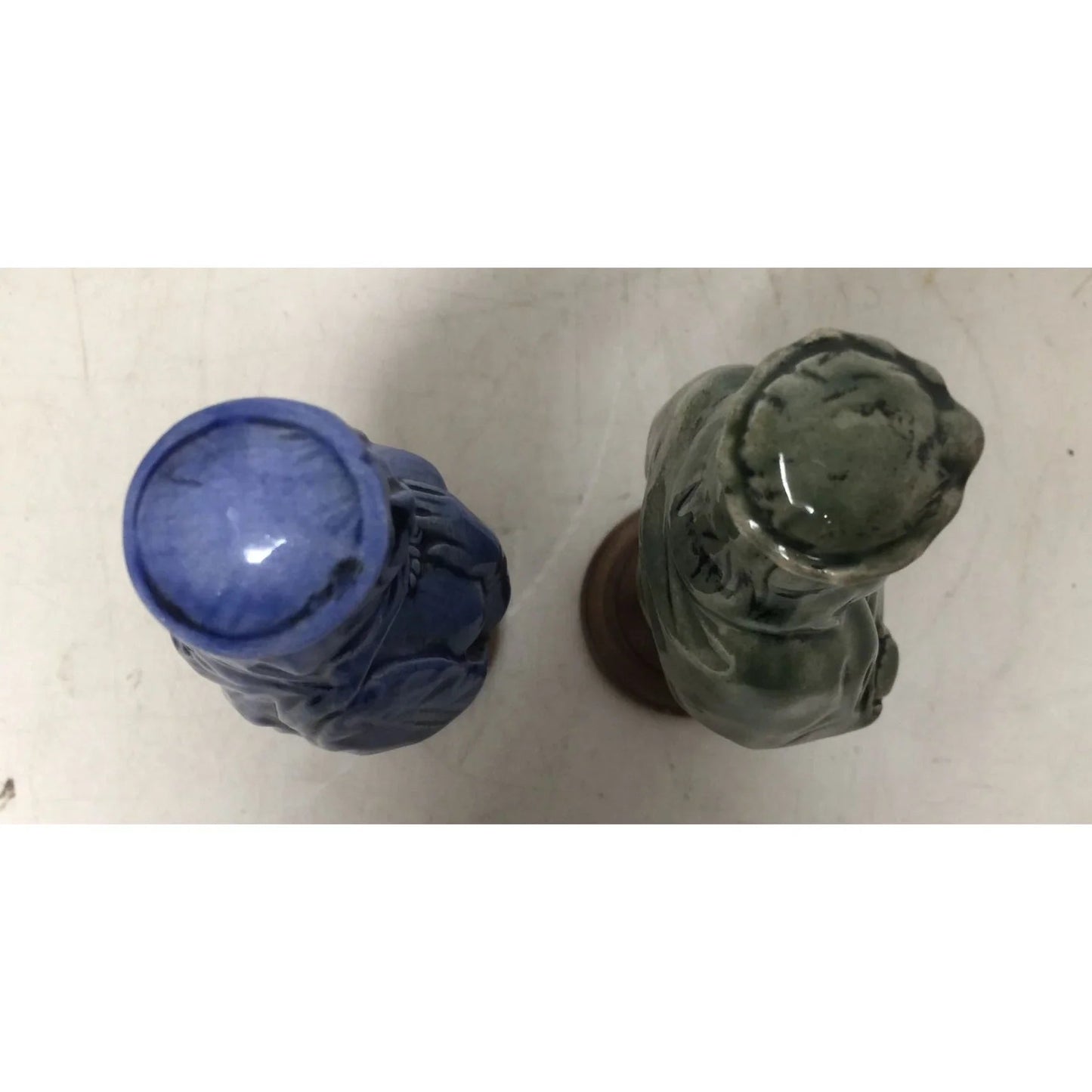 2 Vintage Ceramic Hand Painted Chess Piece Figurines (King and Queen) - A+ Stuff - Figurines - A+ Stuff