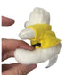 2006 Build A Bear Miniature White Cuddly Teddy Bear Wearing Yellow/Black Tee Shirt - build a bear - Plush Toys / Stuffed Animals - A+ Stuff