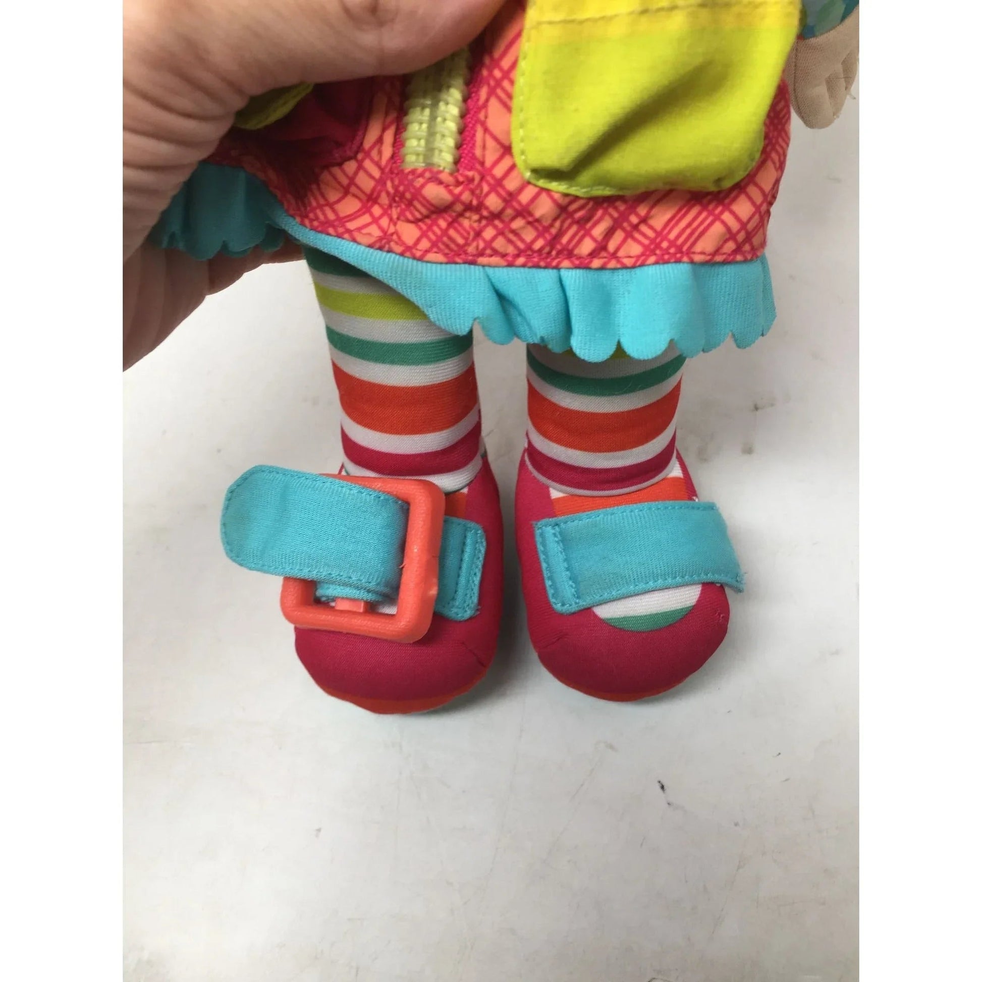 2014 Playskool Hasbro Activity Plush Toy Learn To Dress Doll - A+ Stuff - Dolls - A+ Stuff