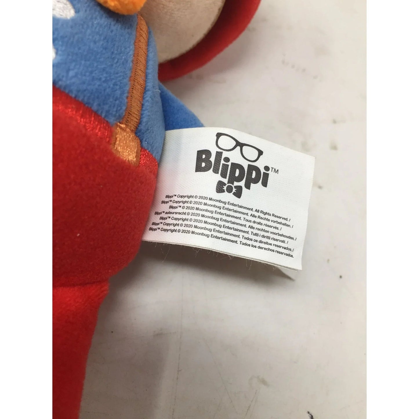 2020 Blippi Firefighter Plush Doll Toy - blippi - Toys - A+ Stuff