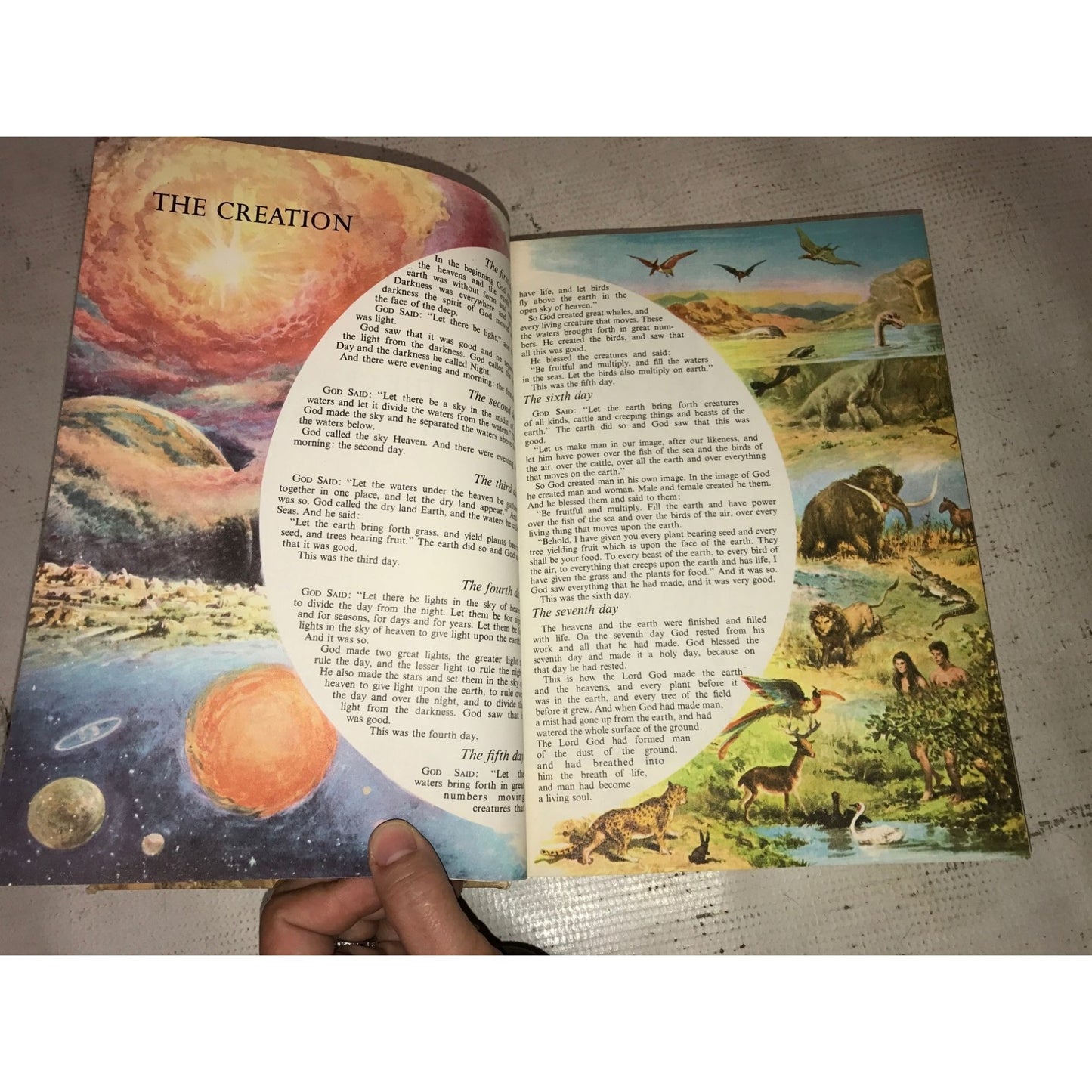 The Children's Bible Vintage Hardcover Book