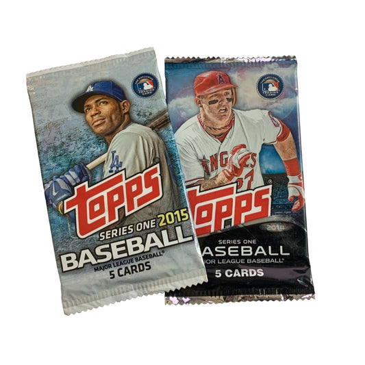TOPPS Series 1 2014 and 2015 Major League Baseball Cards New in Packaging