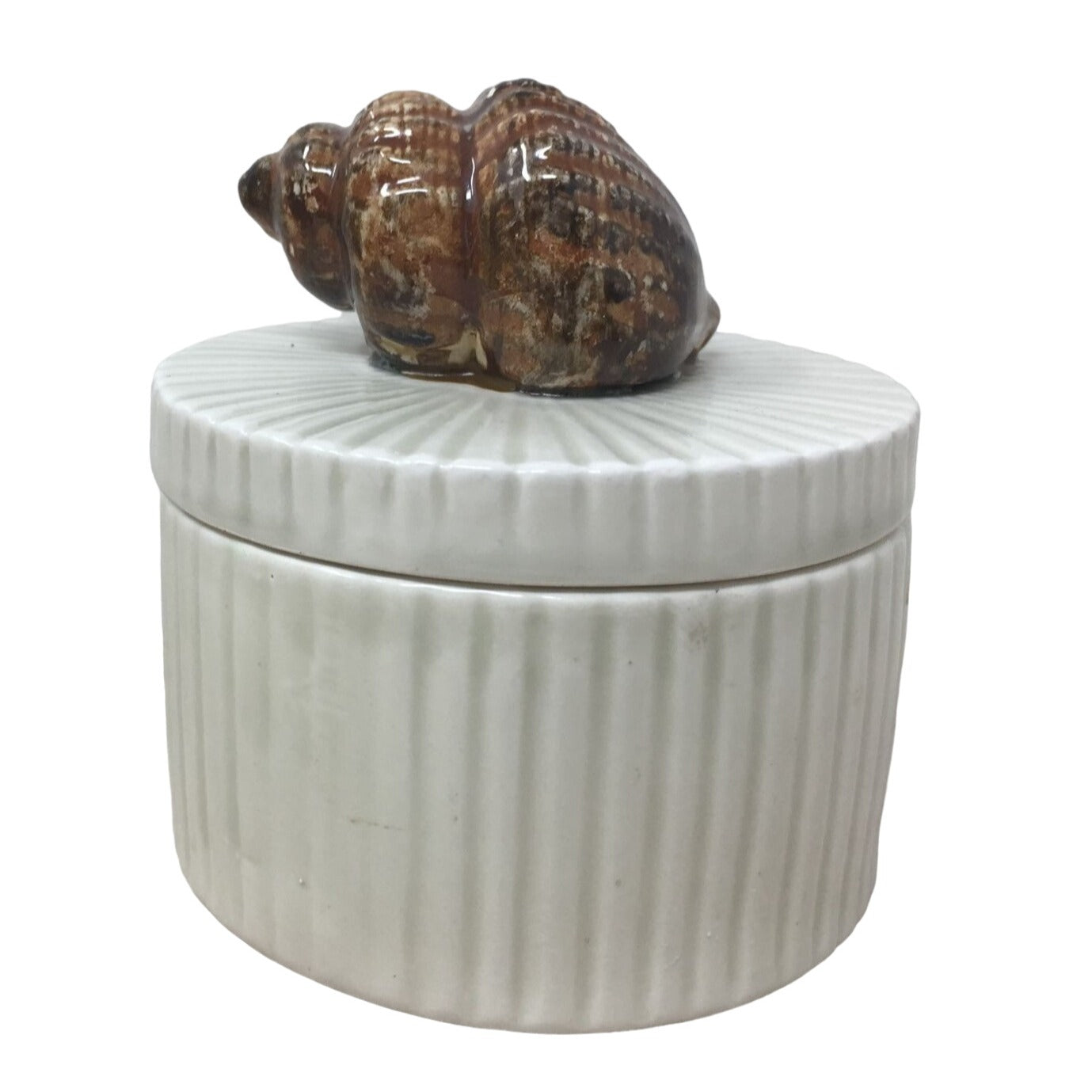 Vintage Fitz and Floyd Seashell Design Trinket Box