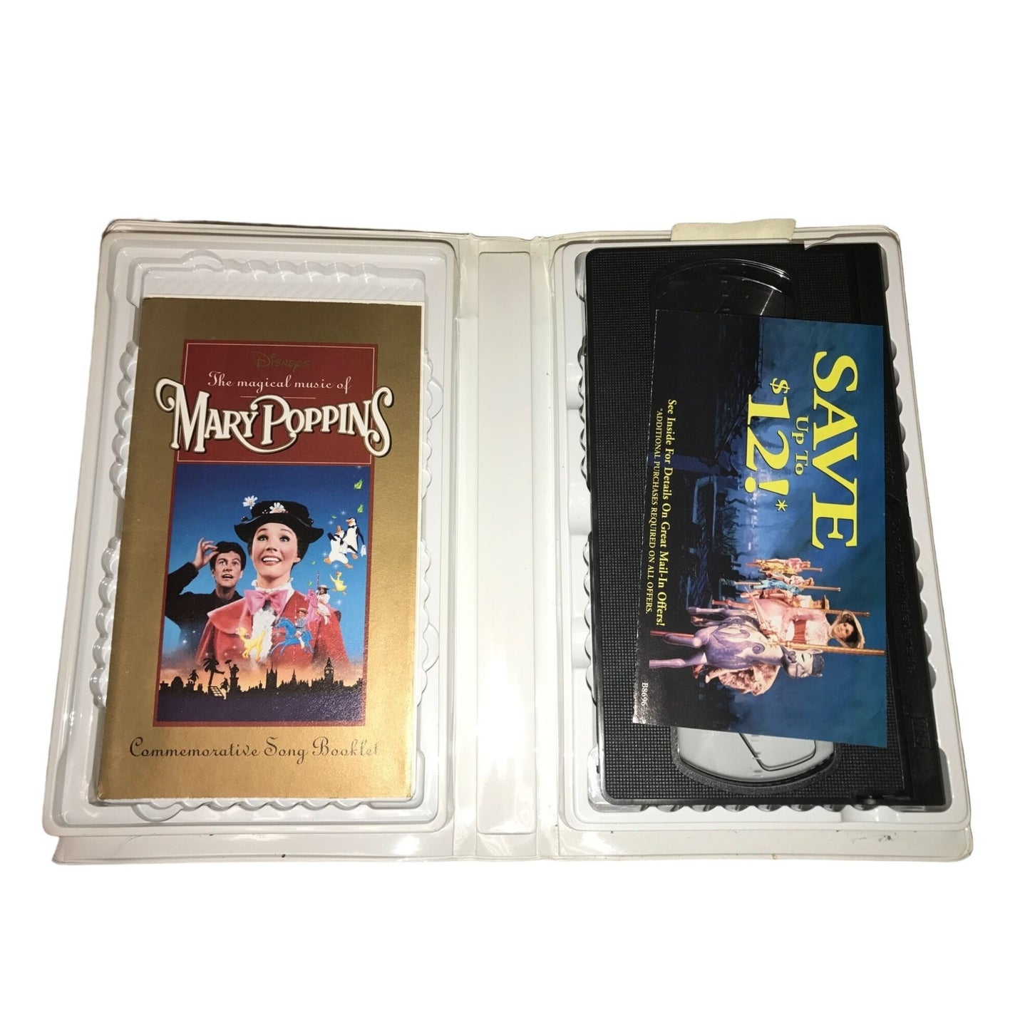 Vintage Walt Disneys Masterpiece Mary Poppins Movie Classic Full Restored Limited edition