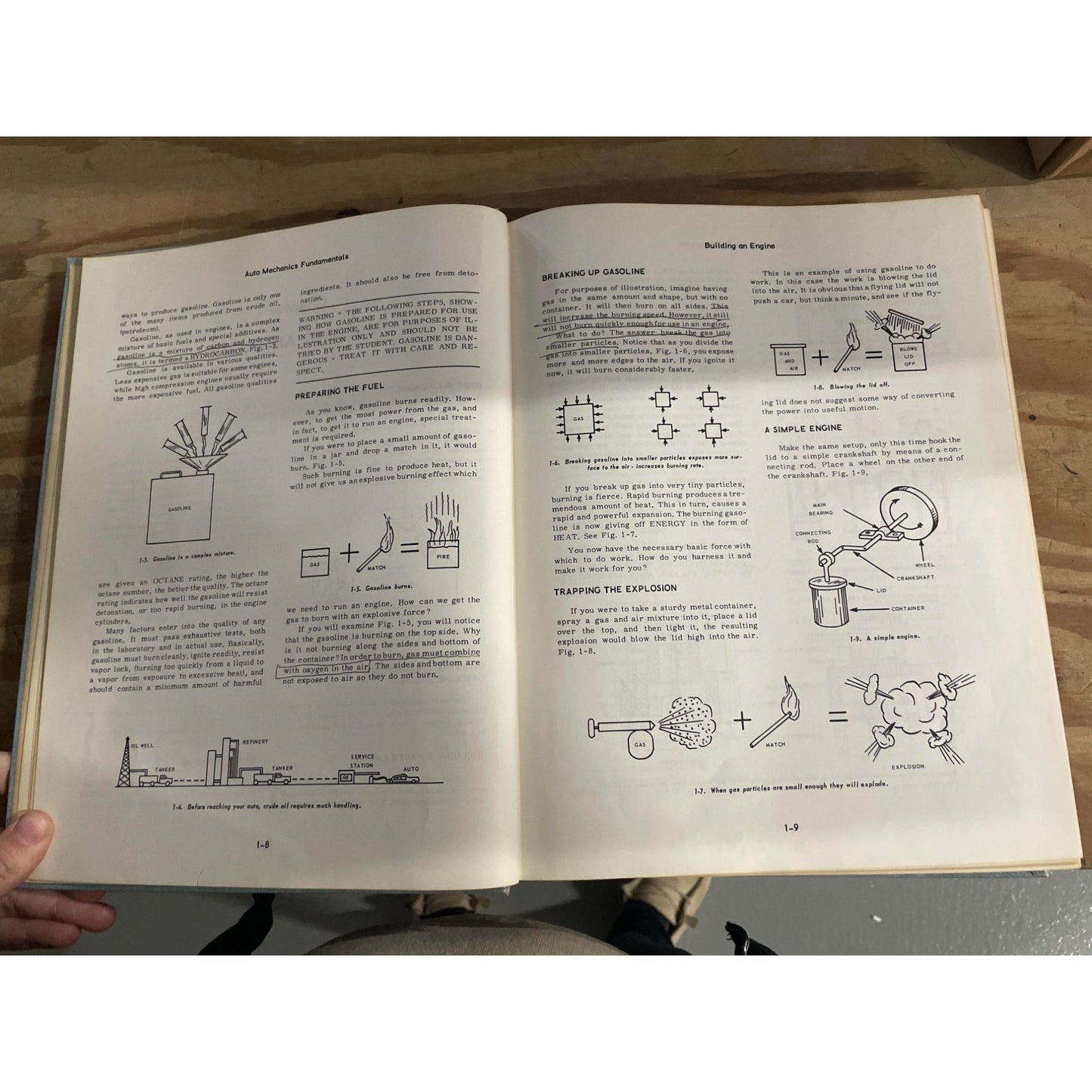 Vintage 1963 Stockel Auto Mechanics Fundamentals BOOK