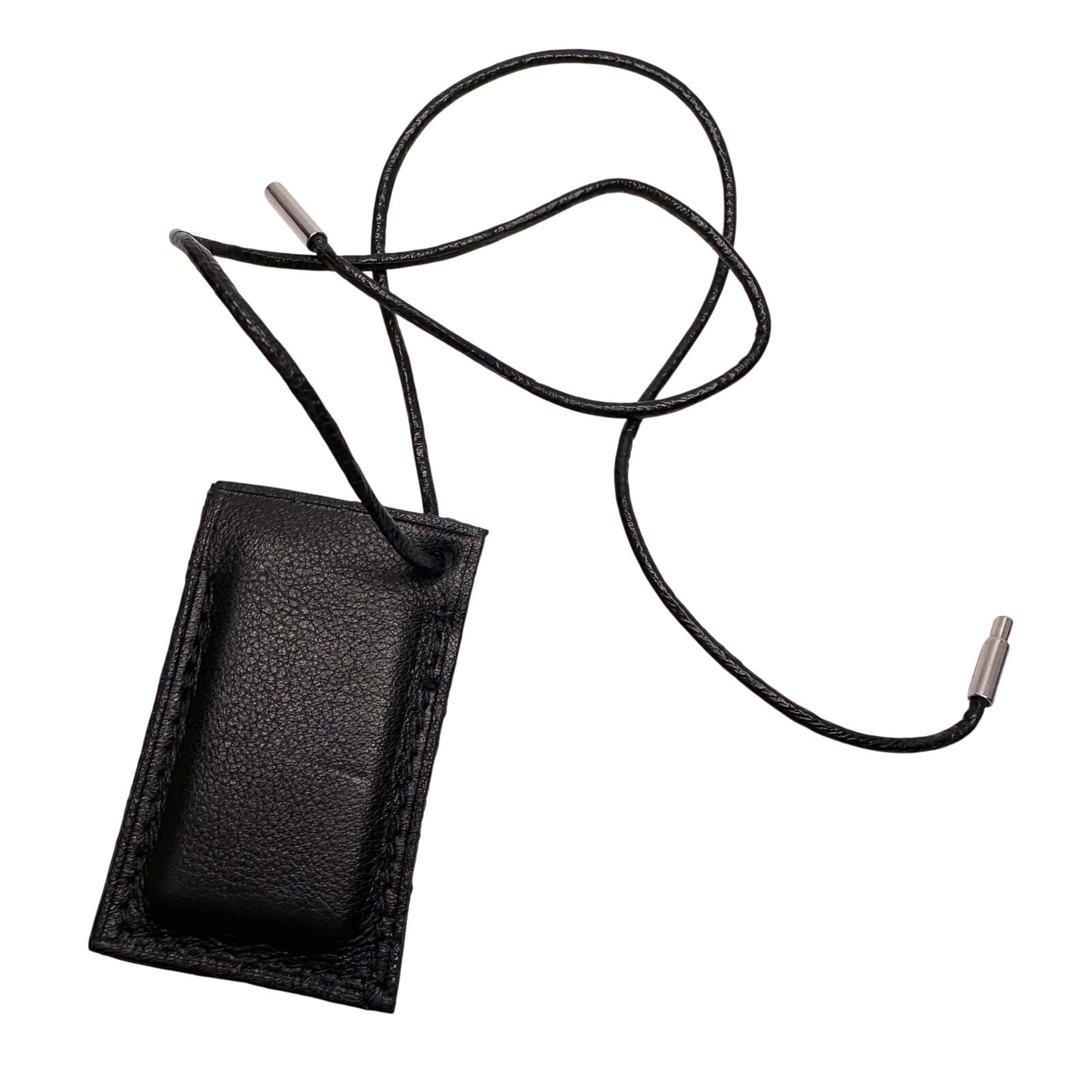 Hermes Leather Cord "AMOUR" (Top Only) Symbols Pendant