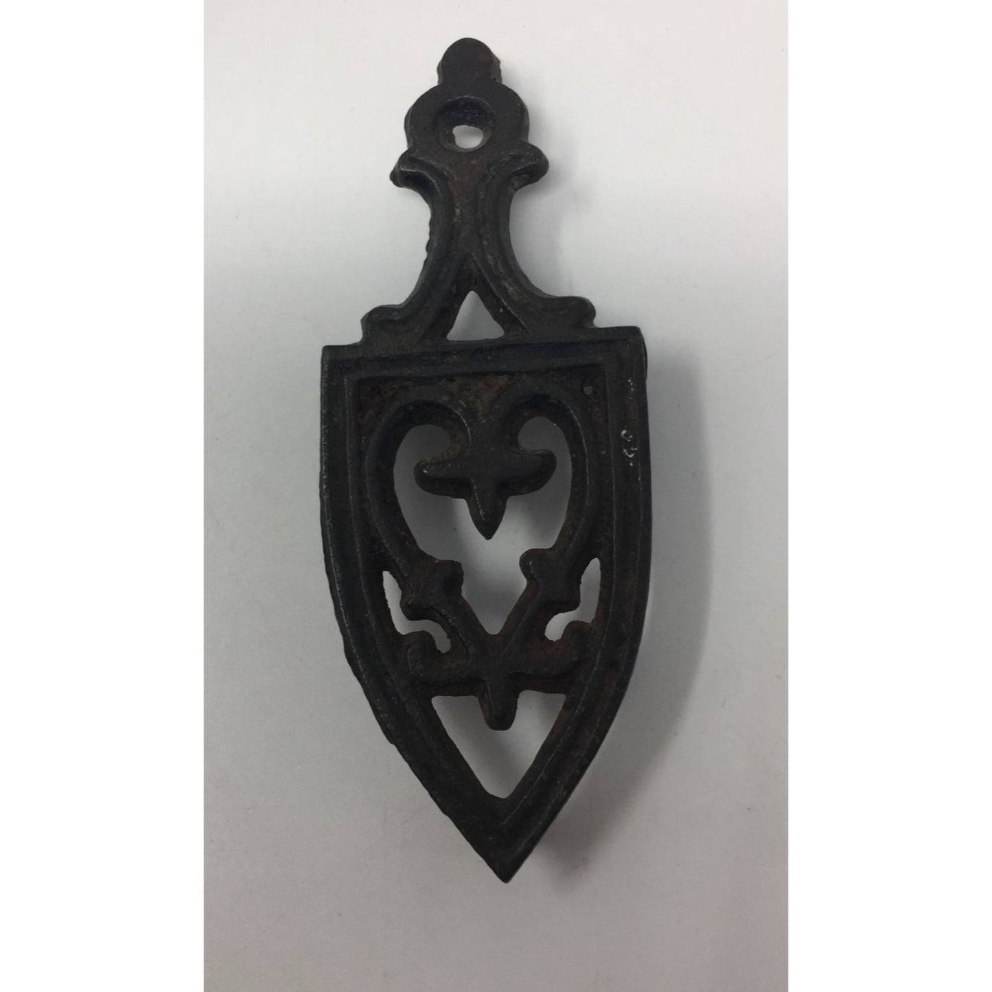 Vintage Collectible Miniature Cast Iron Trivet and Iron