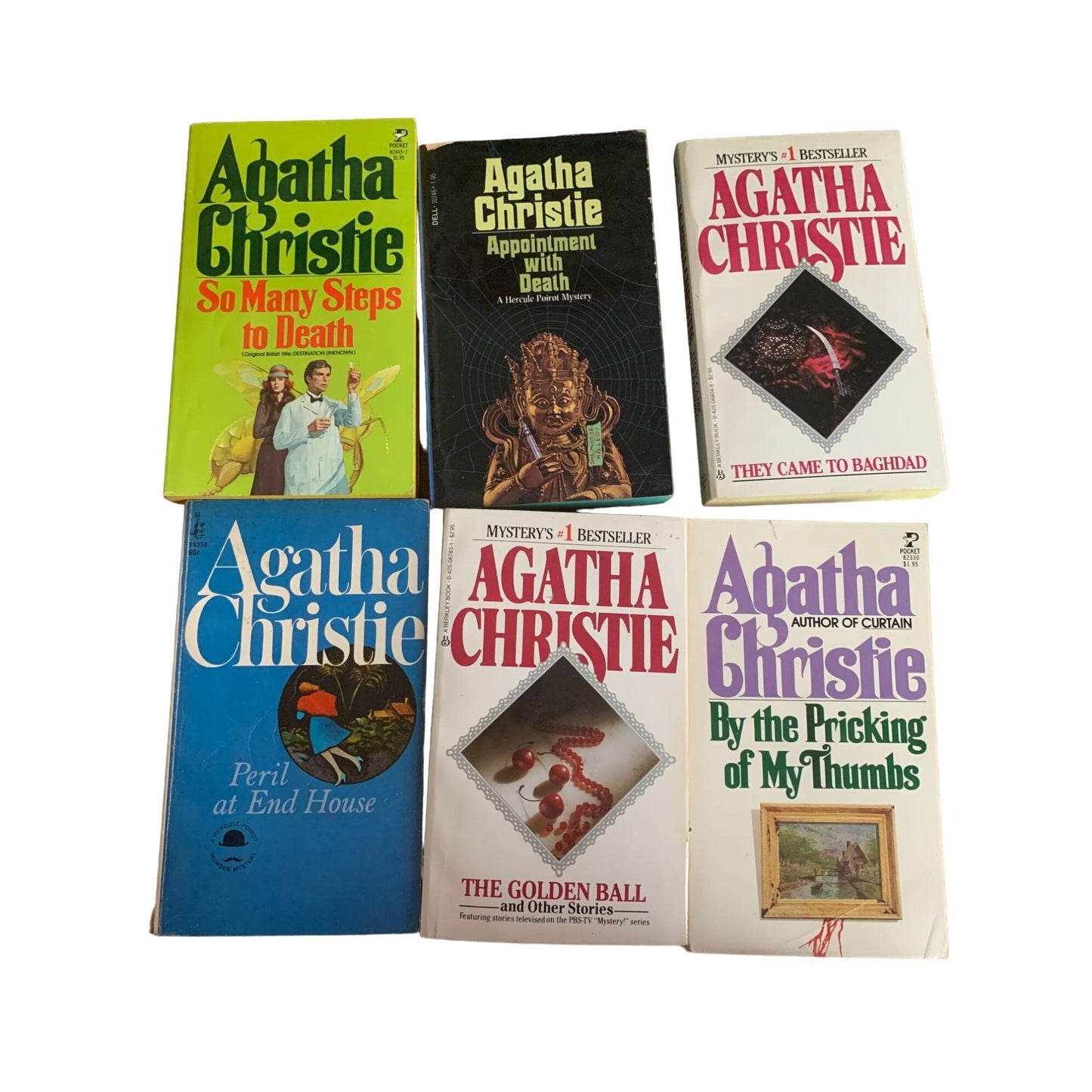 AGATHA CHRISTIE Paperback Lot (49 Softcover + 1 Hardcover) Murder - Mystery Novels