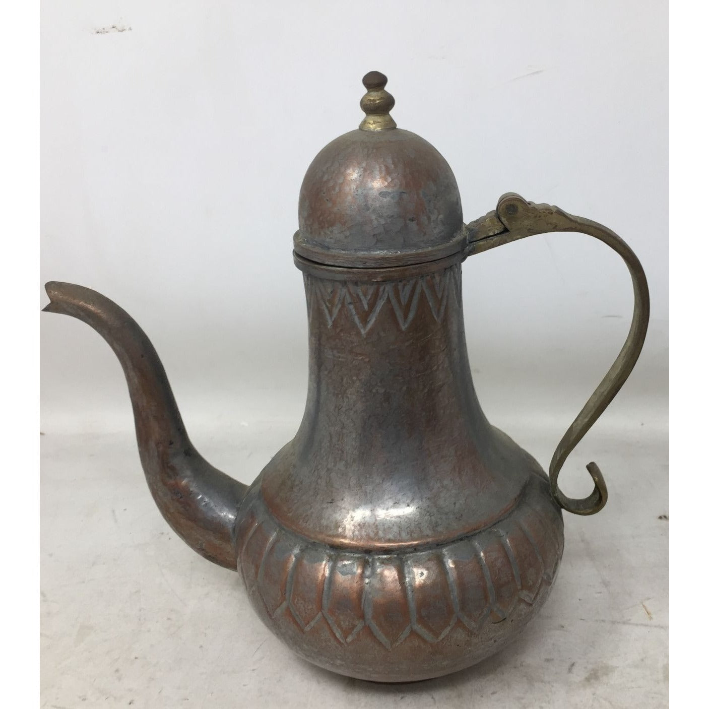 Vintage Coffee/Tea Set- Coffee/Tea Pot, Sugar and Cream Metal Dishes